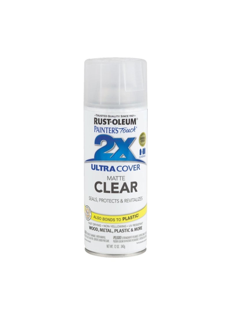 Rust-Oleum Painter's Touch Spray Paint (340 g, Clear)