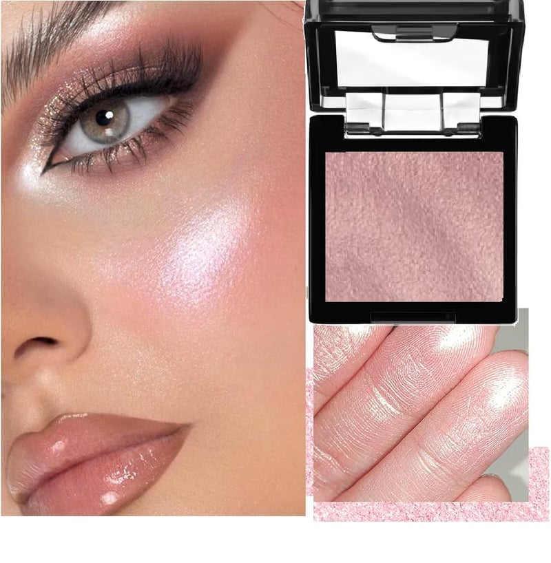 Highlight Shimmering Powder Waterproof Long Lasting HighlighterHighlight Powder Palettehighlighter makeup - Image 2