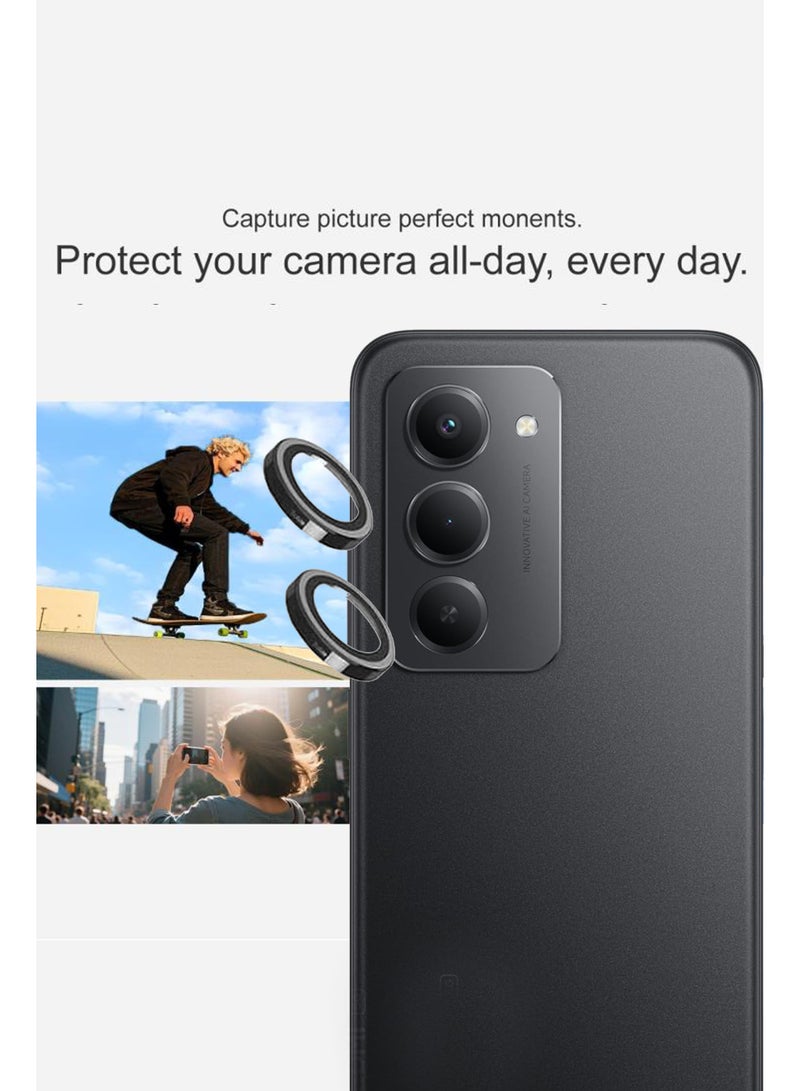 GMATE For Redmi 15 5G -  Camera Lens Protector , Scratch-Resistant Ultra-Thin Tempered Glass with Aluminum Edging , High Quality Camera Lens Protector - Image 2