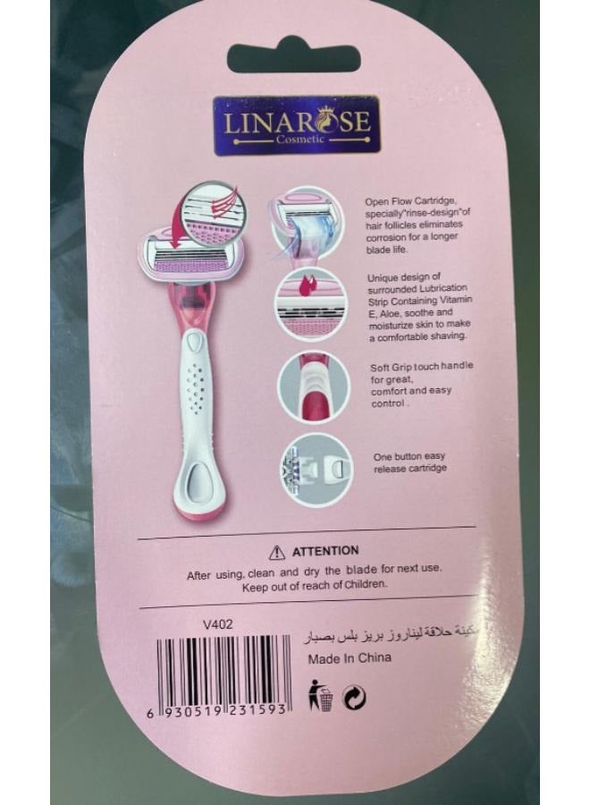 LINAROSE Linaroz Mini Truffle Cactus Shaver 4 BLADES - Image 2