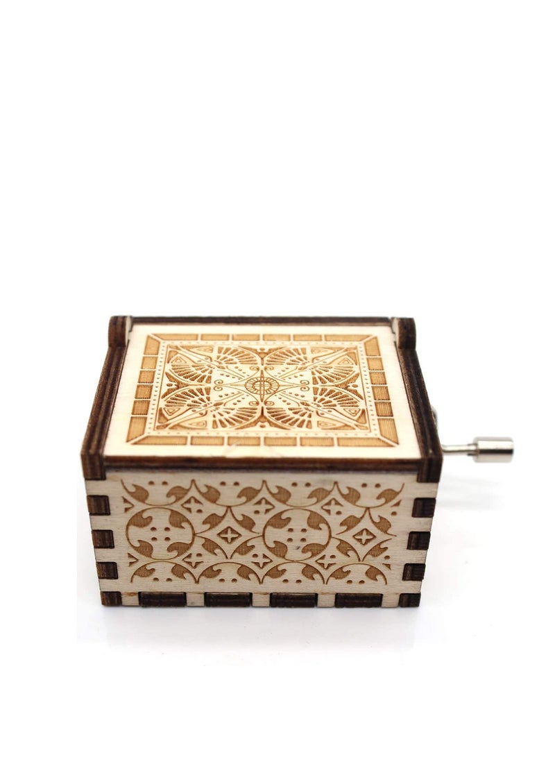 Barakah Wooden Color Painted Music Box You are My Sunshine Coloured Drawing Box, Gifts for Daughter, Son, Love Ones Wedding Anniversary Birthday Valentine's Day - Image 5