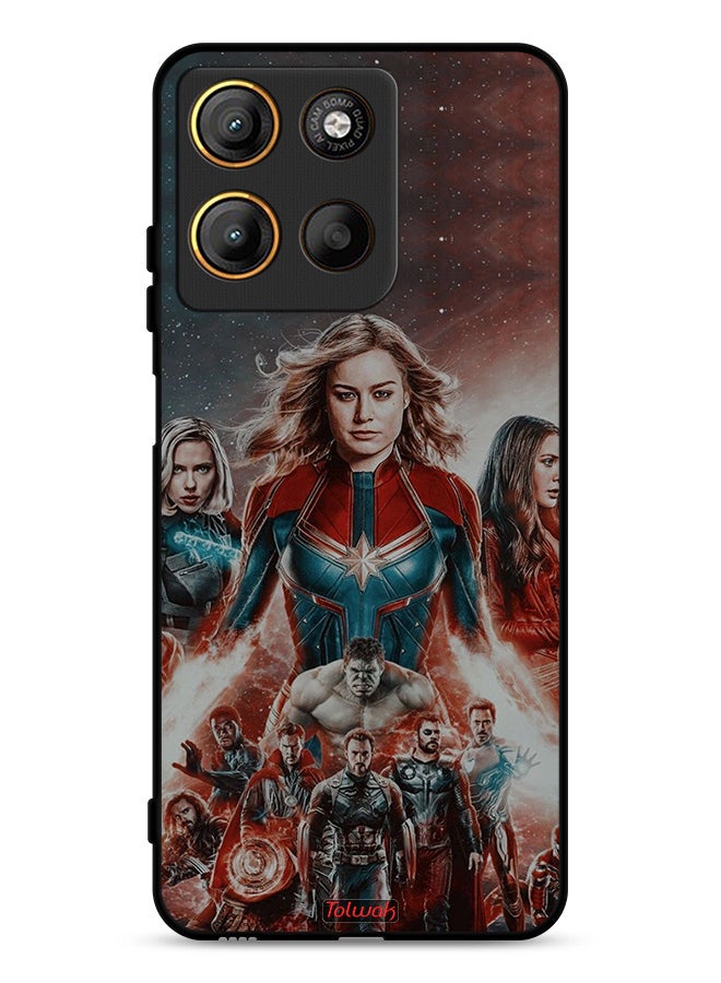 Tolwak Motorola Moto G15 Protective Case Cover Avengers