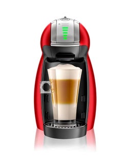 Dolce Gusto Nescafe Dolce Gusto by De'Longhi GENIO 2 Automatic Capsule Coffee Machine with Compact & Powerful up to 15 Bar Pressure, Cappuccino, Grande, Tea, Hot Chocolate & Espresso Coffee Maker EDG465.R Red  - Image 1