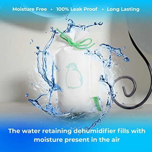 ZARPAX Household Mini Moisture Absorbers | 5.5oz SET OF 2 Reusable Dehumidifier Bags | Closet Humidity Absorber | Absorbs Moisture Damp Bad Odours | Closet Dehumidifier 100% Leakproof - Image 4