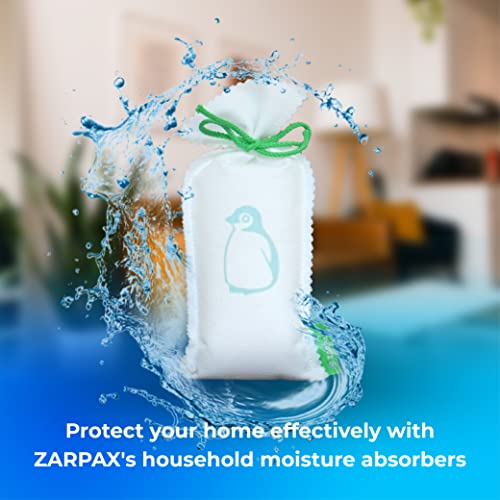 ZARPAX Household Mini Moisture Absorbers | 5.5oz SET OF 2 Reusable Dehumidifier Bags | Closet Humidity Absorber | Absorbs Moisture Damp Bad Odours | Closet Dehumidifier 100% Leakproof - Image 3