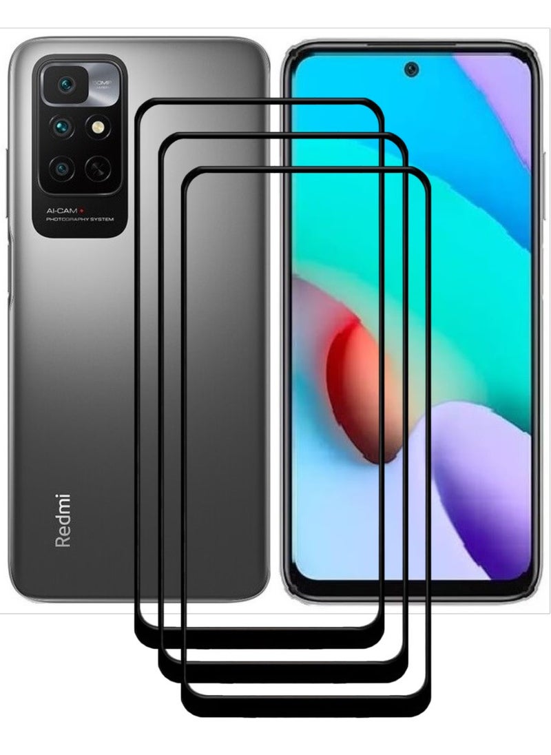 ACLIX 3 Pieces Antistatic ESD Dustproof Premium Quality High Definition Tempered Glass Screen Protector Designed For Xiaomi Redmi Note 11 4G - Image 1