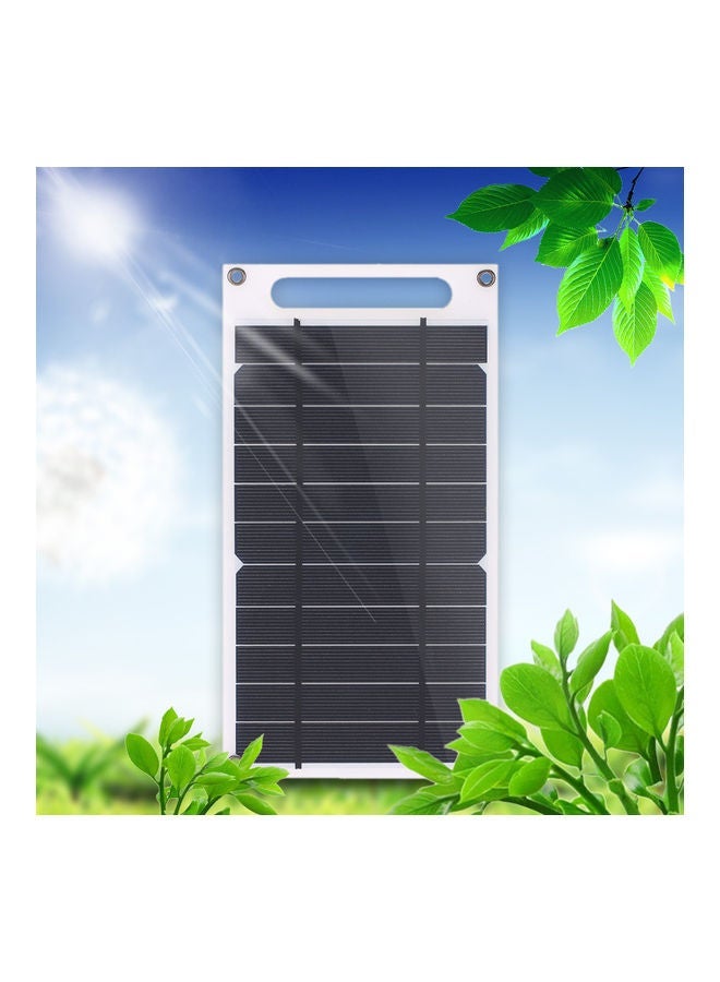 NIBEMINENT 7.8W Portable Ultra Thin Monocrystalline Solar Panel Black - Image 4
