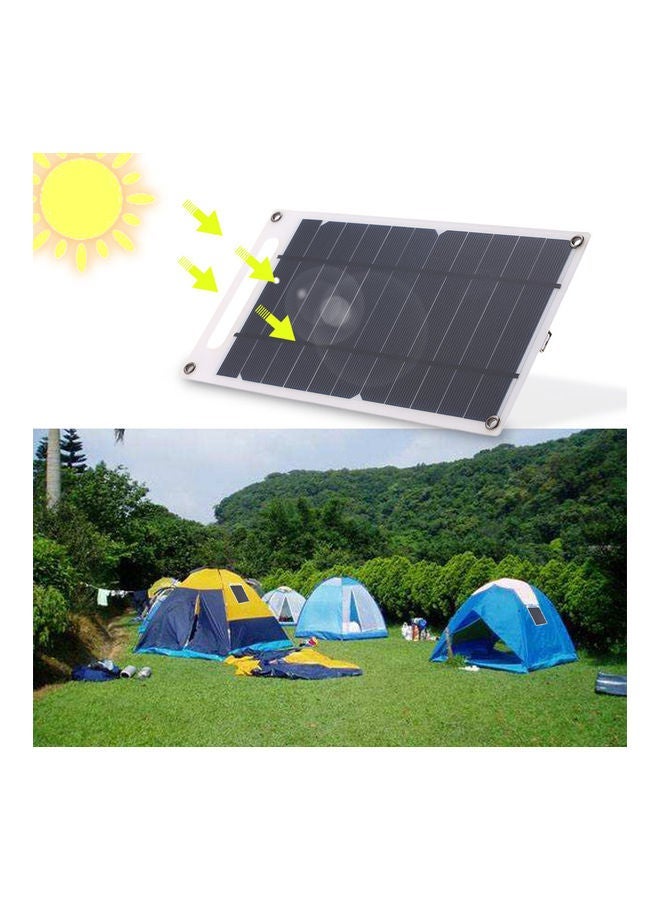 NIBEMINENT 7.8W Portable Ultra Thin Monocrystalline Solar Panel Black - Image 3