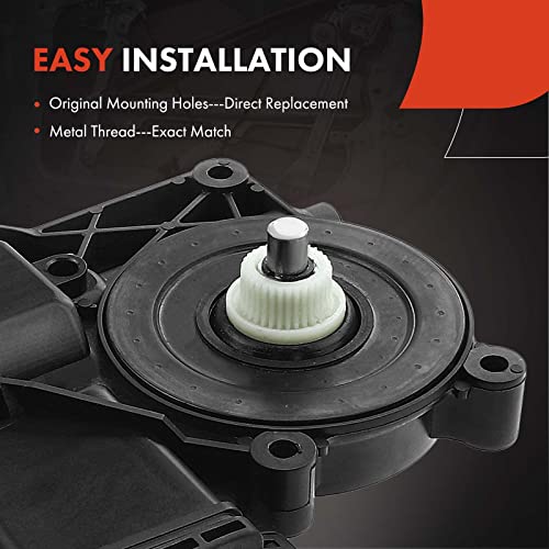 A-Premium Front Left Power Window Lift Motor Compatible with Cadillac Escalade ESV & Chevrolet Tahoe Silverado 1500 2500 3500 & GMC Sierra Yukon, Driver Side, Replace# 22921493 - Image 5