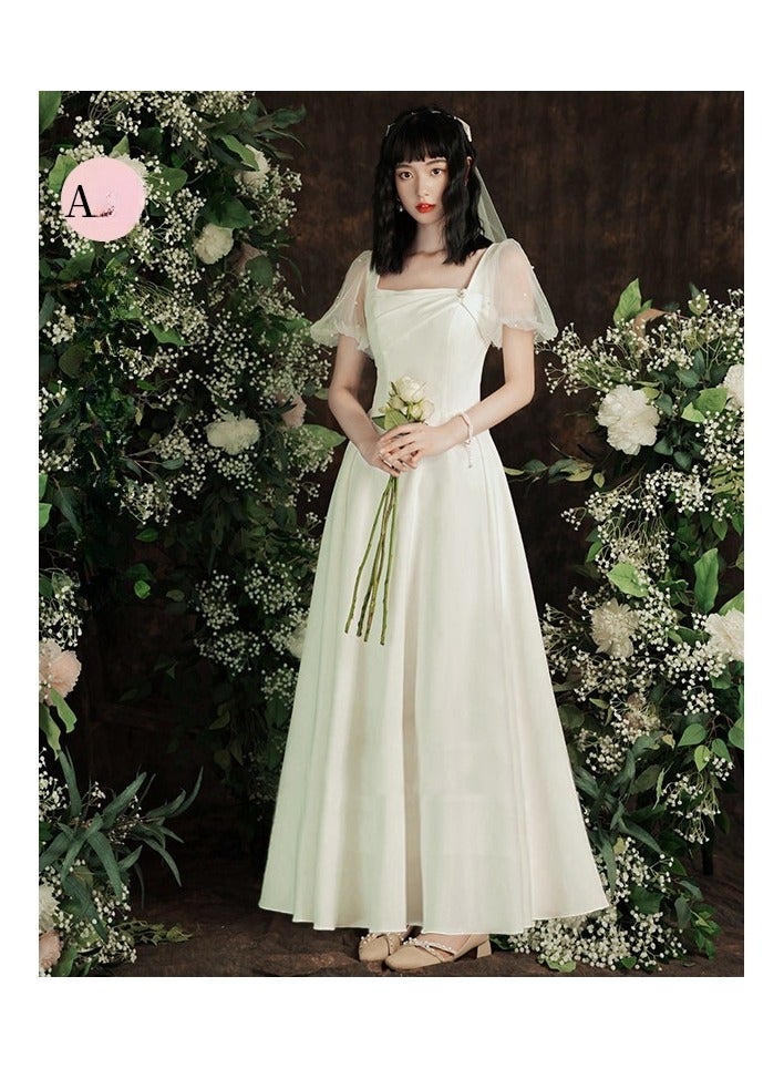 KUYING New Fashionable and Elegant Bridesmaid Dress  - Image 1