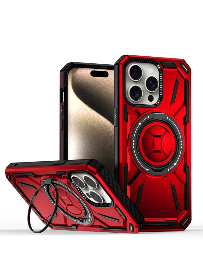 S-TOP Case For iPhone 15 Pro Max Armor II Series MagSafe Magnetic Holder Phone Case - Image 1