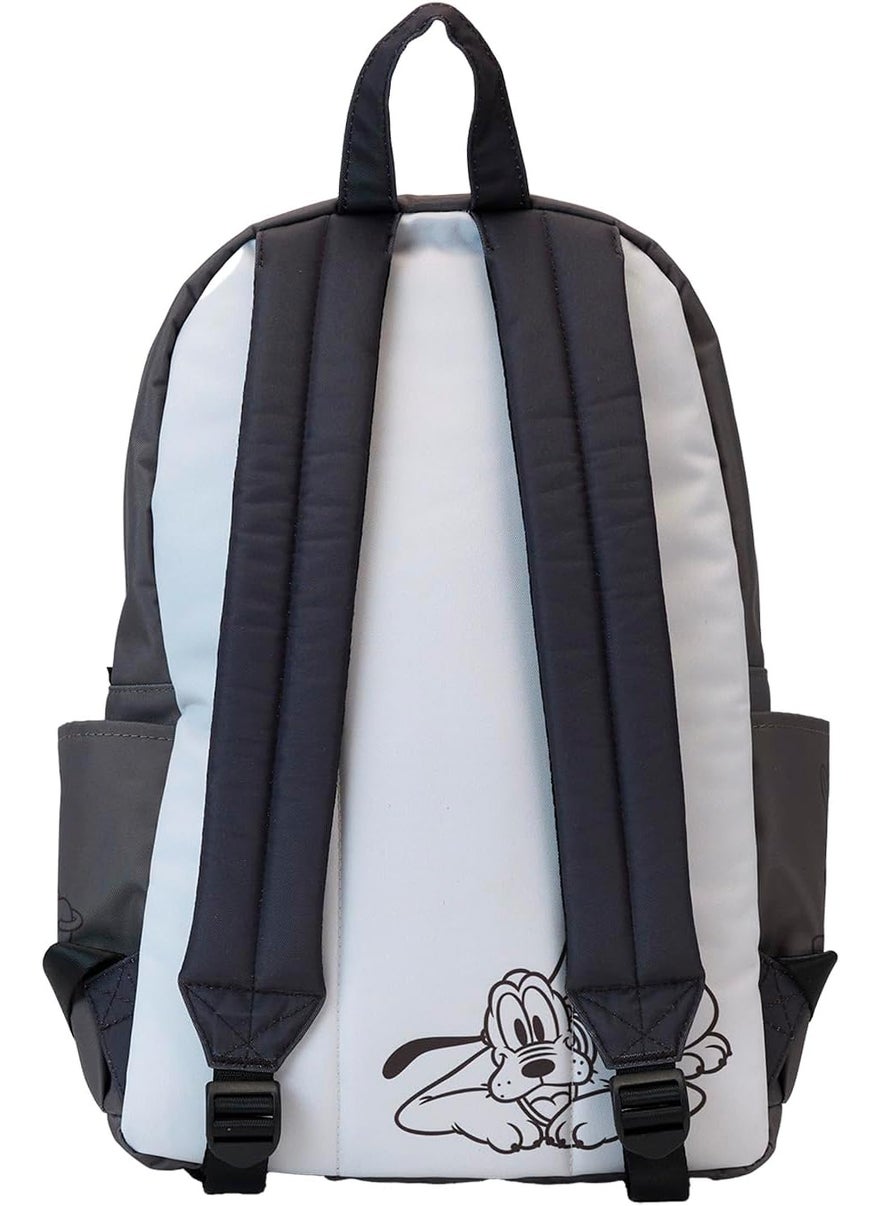 Loungefly Loungefly Disney Mickey and Friends Canvas  Nylon FullSize Backpack  - Image 4