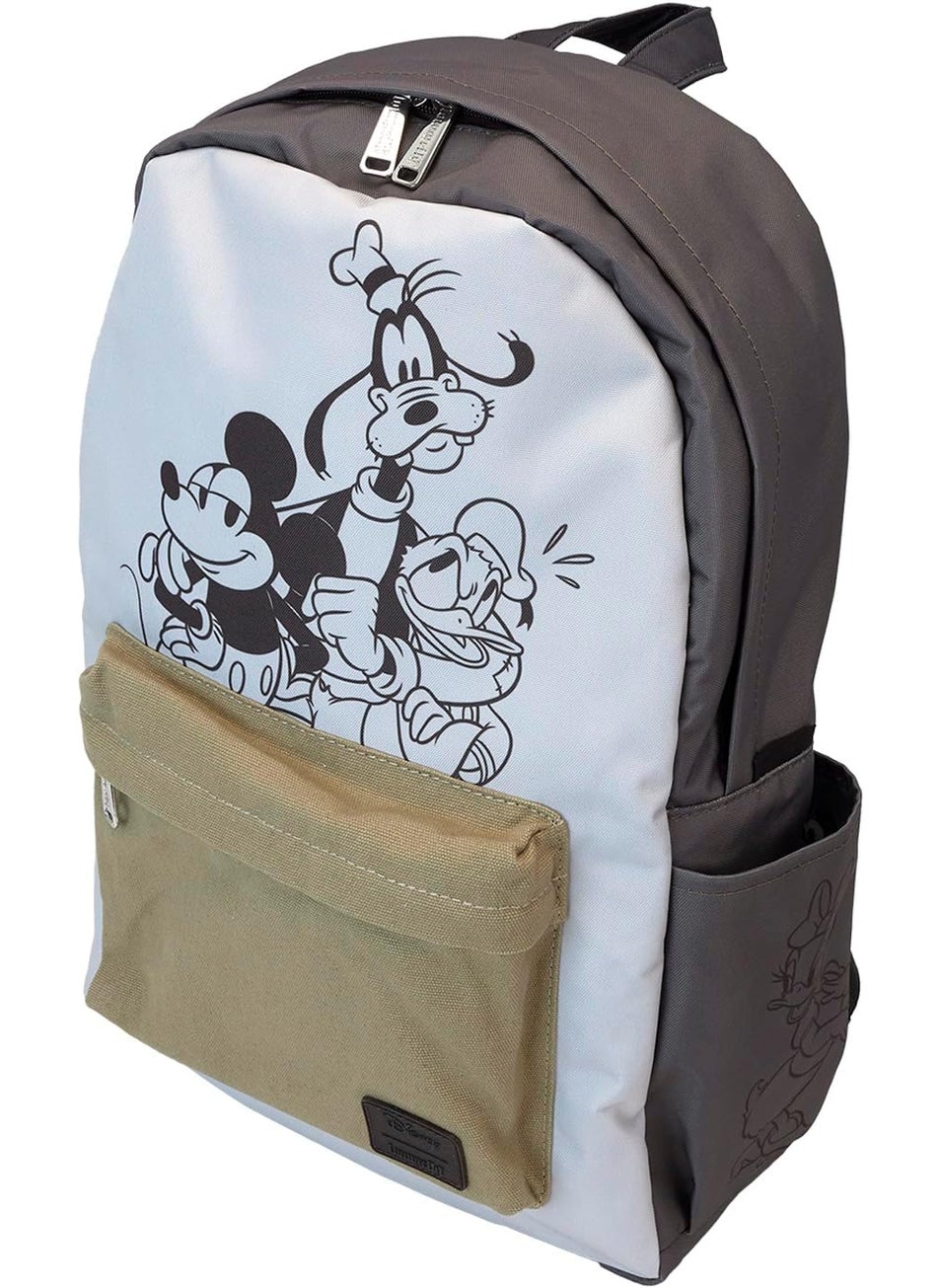 Loungefly Loungefly Disney Mickey and Friends Canvas  Nylon FullSize Backpack  - Image 3