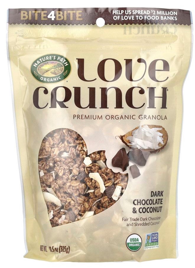 Nature's path - Love Crunch® Premium Organic Granola Dark Chocolate & Coconut 11.5 oz (325 g) - Image 1