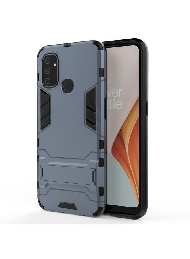 اس-توب جراب لهاتف OnePlus Nord N100 مقاوم للصدمات من البولي كربونات + جراب واقٍ من مادة TPU مع حامل مخفي - Image 1