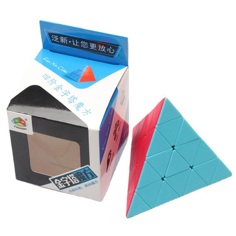 Panxin 4X4 Pyramid Shaped Magic Puzzle Toy With Twisting Edges And Transforming Features, Dinosaur X Cube Puzzle Toy - Image 5