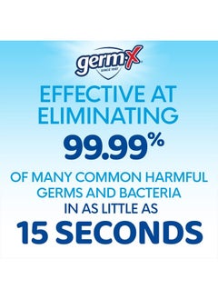 Germ-X Original Hand Sanitizer, Non-Drying Moisturizing Gel with Vitamin E, Instant and No Rinse Formula, 8 Fl Oz Pump Bottle (Pack of 12)  - Image 3