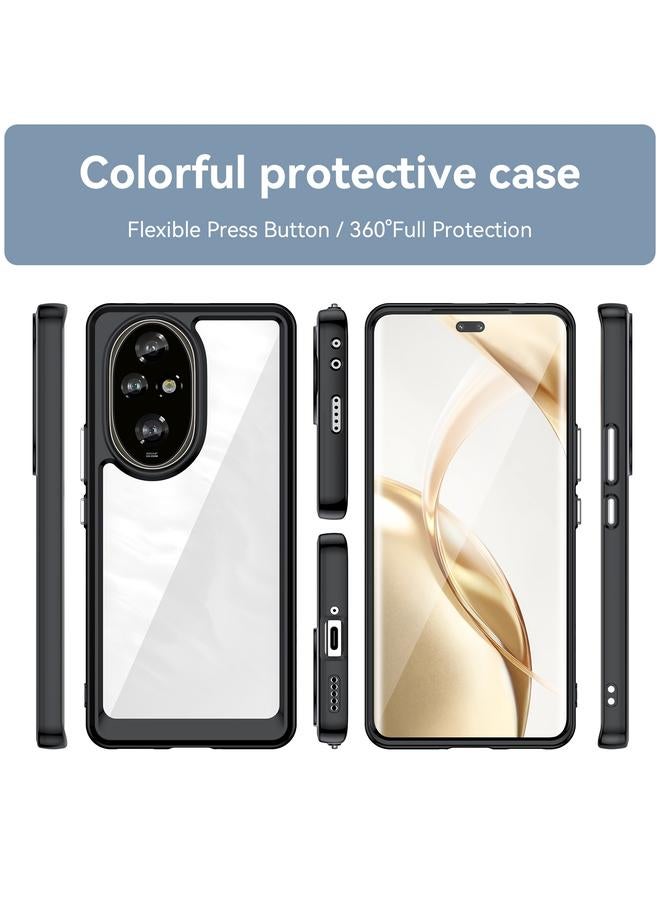 اس-توب جراب لهاتف Honor 200 Pro من سلسلة ملونة من الأكريليك الهجين المصنوع من مادة TPU - Image 2