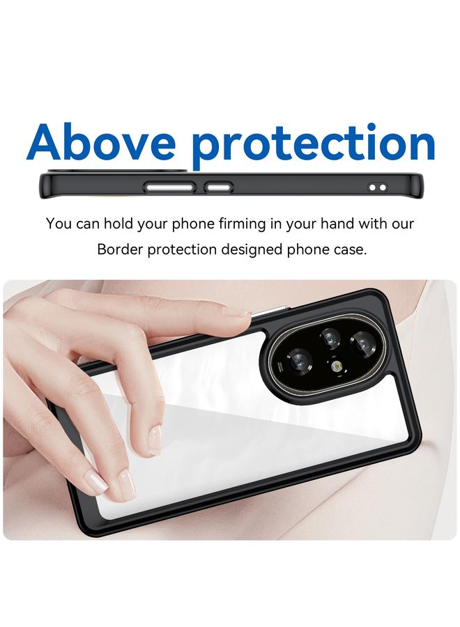 اس-توب جراب لهاتف Honor 200 Pro من سلسلة ملونة من الأكريليك الهجين المصنوع من مادة TPU - Image 4