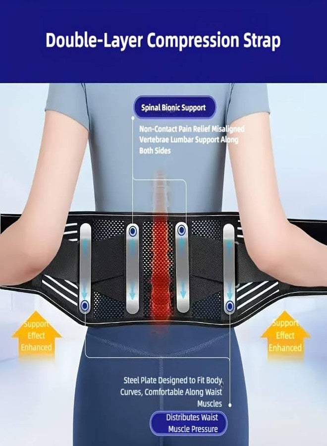 Xfinity Fitness SI Joint Hip Belt Support for Men & Women | Sacroiliac Belt for Lower Back Pain, Sciatica & Pelvic Stability | Adjustable Compression Waist Support Belt for Daily Wear & Recovery - Image 3