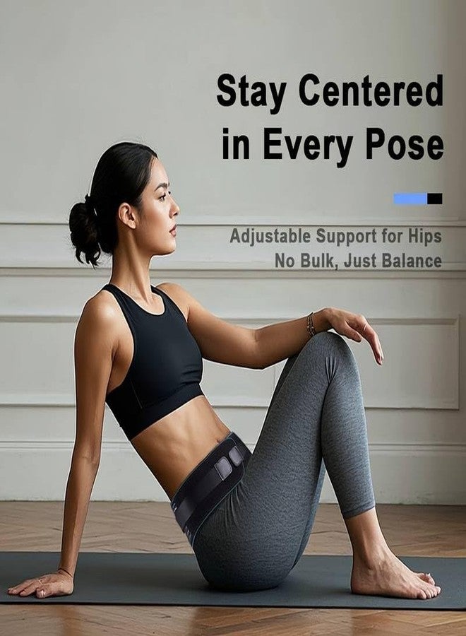 Xfinity Fitness SI Joint Hip Belt Support for Men & Women | Sacroiliac Belt for Lower Back Pain, Sciatica & Pelvic Stability | Adjustable Compression Waist Support Belt for Daily Wear & Recovery - Image 4