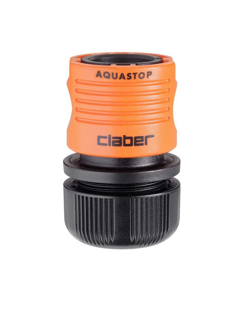 Claber - A 5/8-inch hose connector resistant to rust and high water pressure. - Image 1