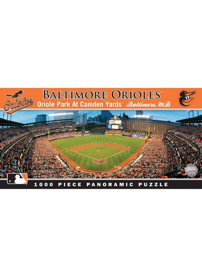 MasterPieces - 91366: Baltimore Orioles 1000Pc Panoramic Puzzle - Image 1