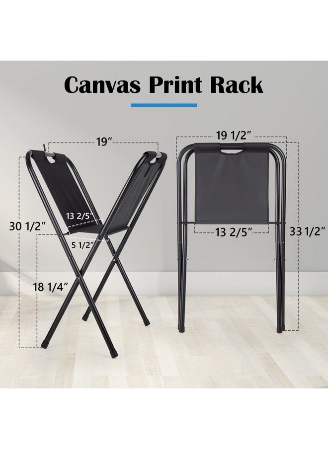 Falling In art - Falling in Art Small Canvas Print Rack - Portable Folding Art Display Rack for Posters, Artwork, Prints, Canvas Storage - Image 1