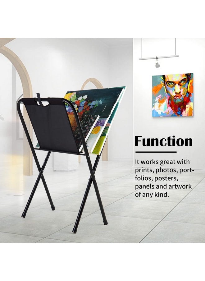 Falling In art - Falling in Art Small Canvas Print Rack - Portable Folding Art Display Rack for Posters, Artwork, Prints, Canvas Storage - Image 1