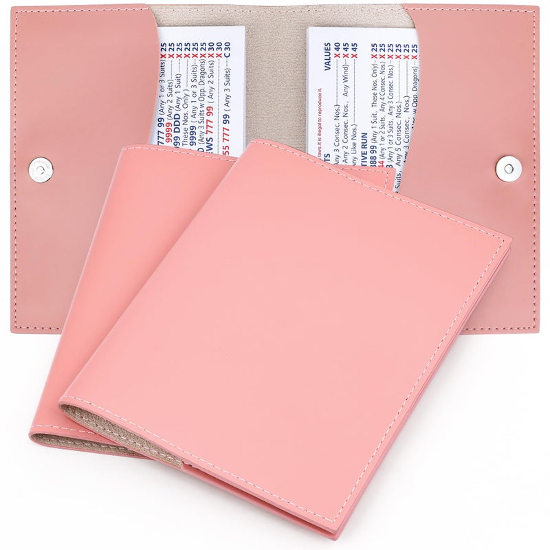 Catcan 2 Pack 1138x708In Mahjong Card Sleeve Portable Mahjong Card Holder with Snap Suitable for Multiple Rule Cards - Image 3