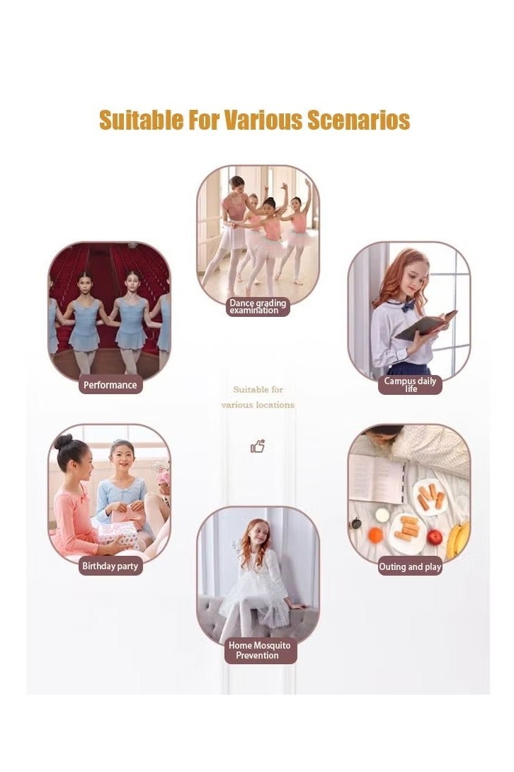 زوجان من جوارب الرقص للفتيات، جوارب باليه ضيقة للفتيات | جوارب باليه ضيقة للأطفال، جوارب مرنة ناعمة، زي مدرسي مع جوارب ضيقة، جوارب طويلة للأطفال مناسبة للرقص والأداء（XL） - Image 5