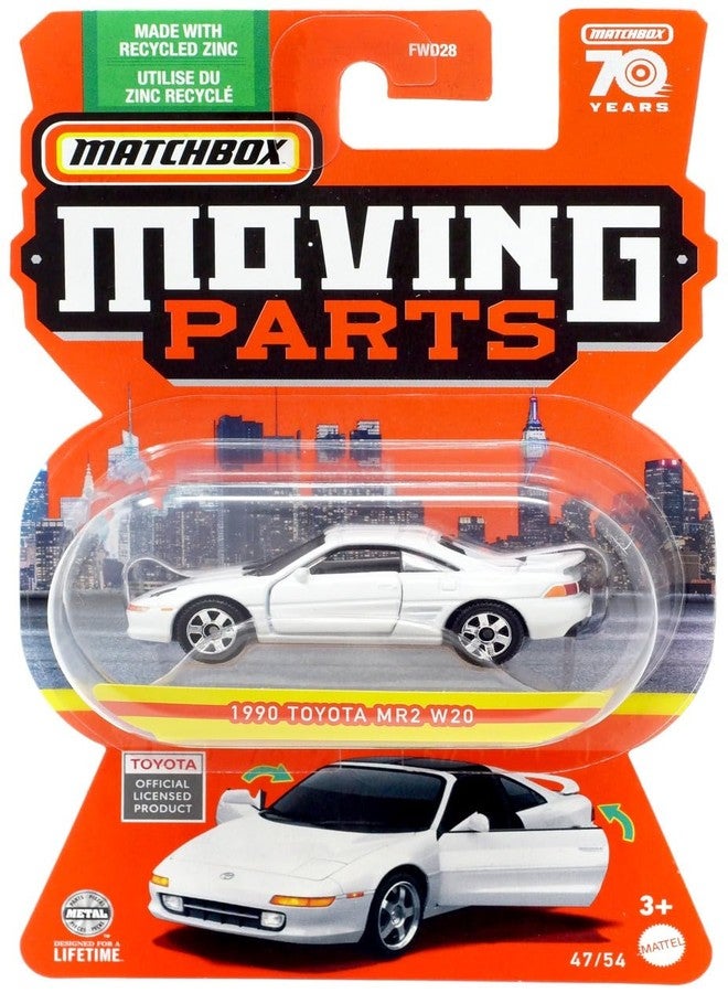Matchbox 1990 Toyota MR2 W20, Moving Parts 47/54
