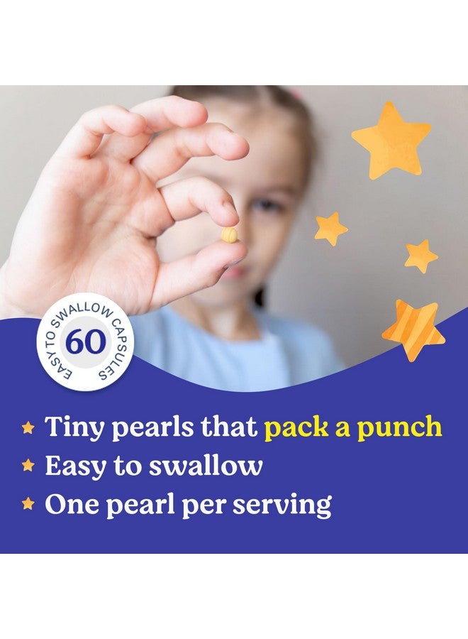 lovebug PROBIOTICS Little Ones Kids Probiotics, 120 Pearls - 3 Billion CFU w/Added prebiotic Fiber - Allergen-Free, Non-GMO - Image 3