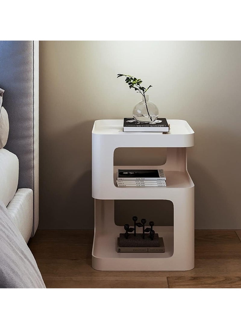 LEDIN Small Side Tables Light Luxury Living Room Sofa Side Table Modern Simple Creative Corner Table Bedside Table Small Coffee Table End Tables  - Image 2