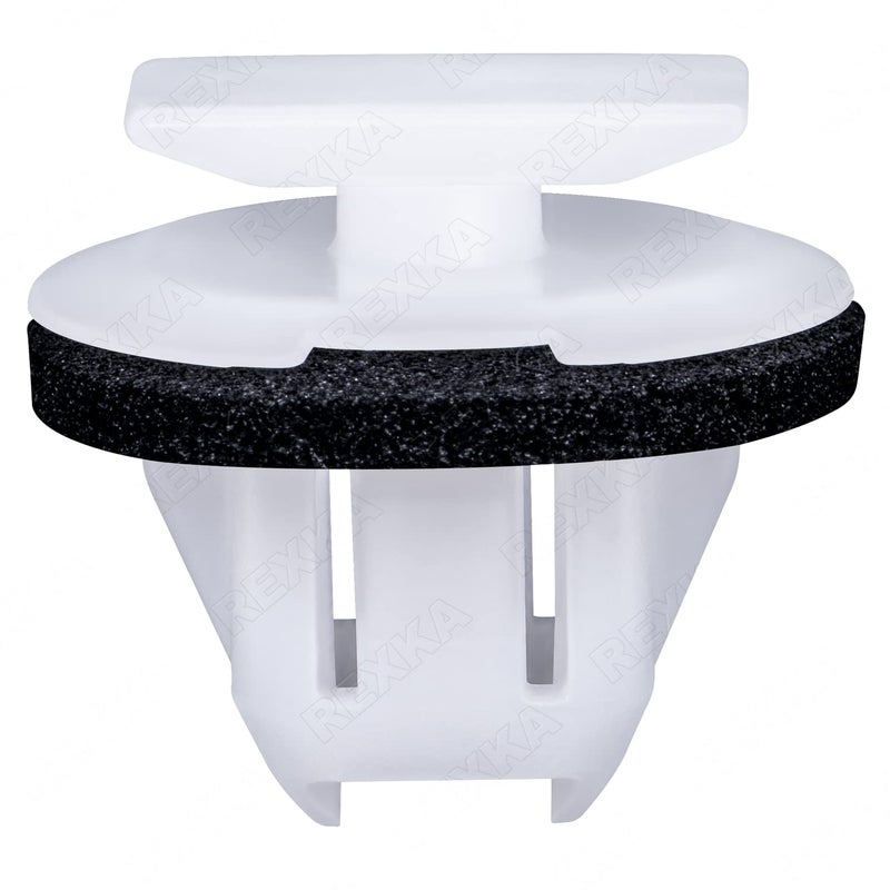 Rexka 30pcs Wheel Arch Fender Flare Moulding Clips 76882-JG10A Compatible with Nissan Infiniti Armada Murano Juke QX56 QX80 - Image 1