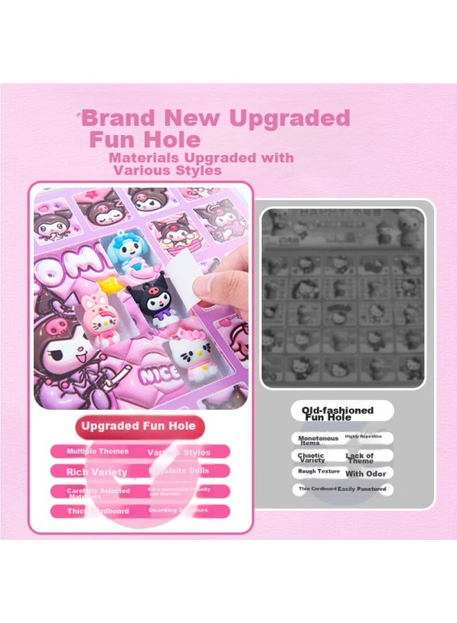 Letrel Lezhe Kuluomi Egg Party 80-hole Blind Box Toy For Boys And Girls Aged 3-6 Poke And Draw Dragon Ball Gift Box - Image 3