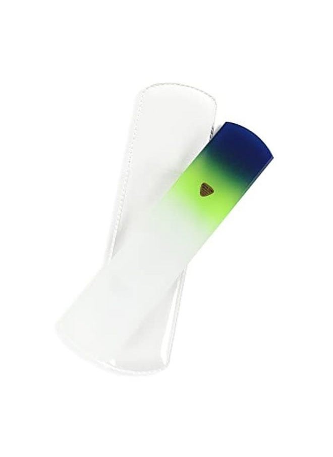 Bona Fide Beauty - Premium Czech Glass Foot File with Sleeve, Foot Scraper and Foot Rasp. Thoughtful Gifts for Men - Image 1