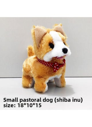 Toy Dog Simulation Electric Puppy Walking Can Call Plush Electronics Can't Drop Fur Dog Can Run Pet Simulation Teddy-Color:Small Shiba Inu-Specifications:Charger + Rechargeable Battery - pzsku/Z08C7CFB8DFBA03E3BE81Z/45/1743156099/4a372c4c-5802-488f-8975-25af41bed5ee