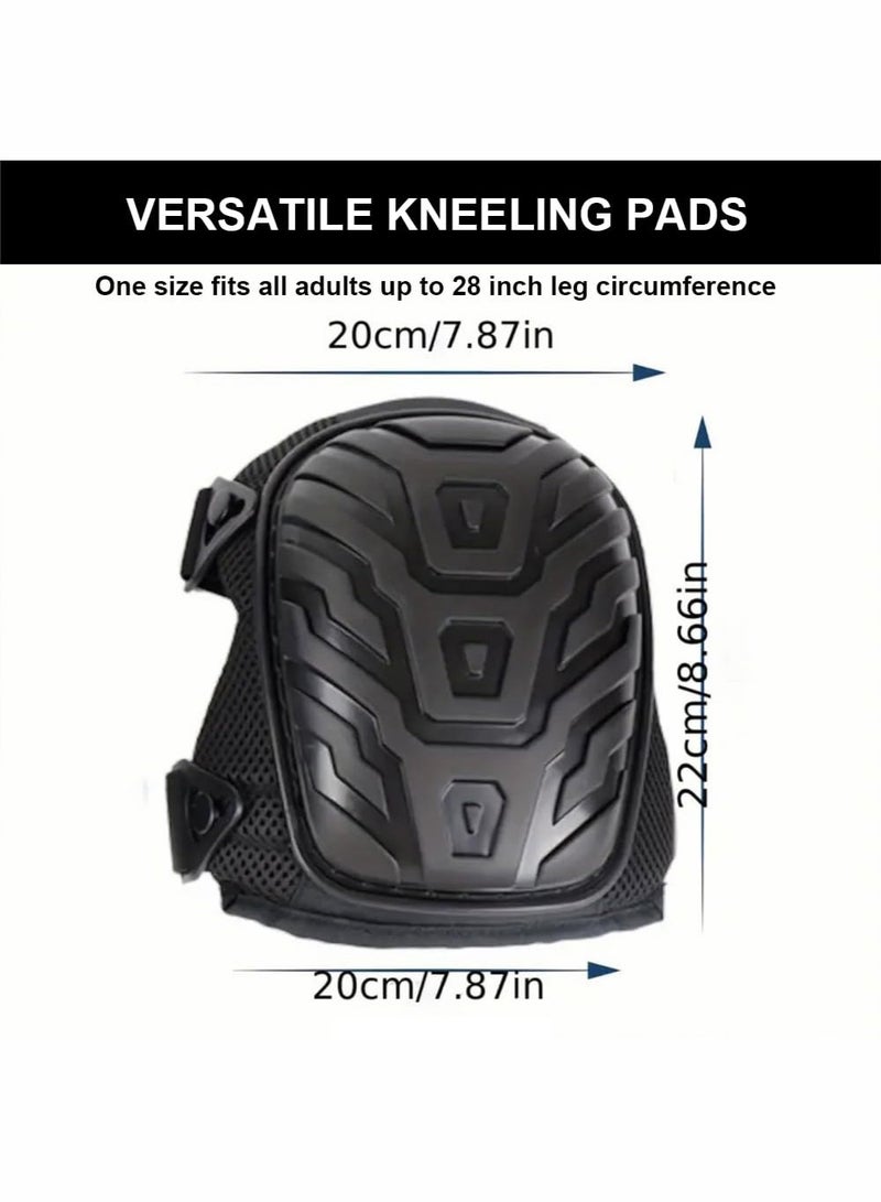 Wholesale hard shell artificial knee pads with anti-slip design for engineering, auto maintenance, horticulture, outdoor sports - Image 5