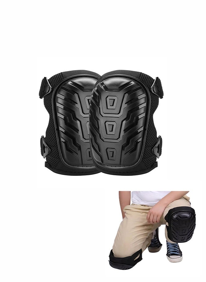 Wholesale hard shell artificial knee pads with anti-slip design for engineering, auto maintenance, horticulture, outdoor sports - Image 1