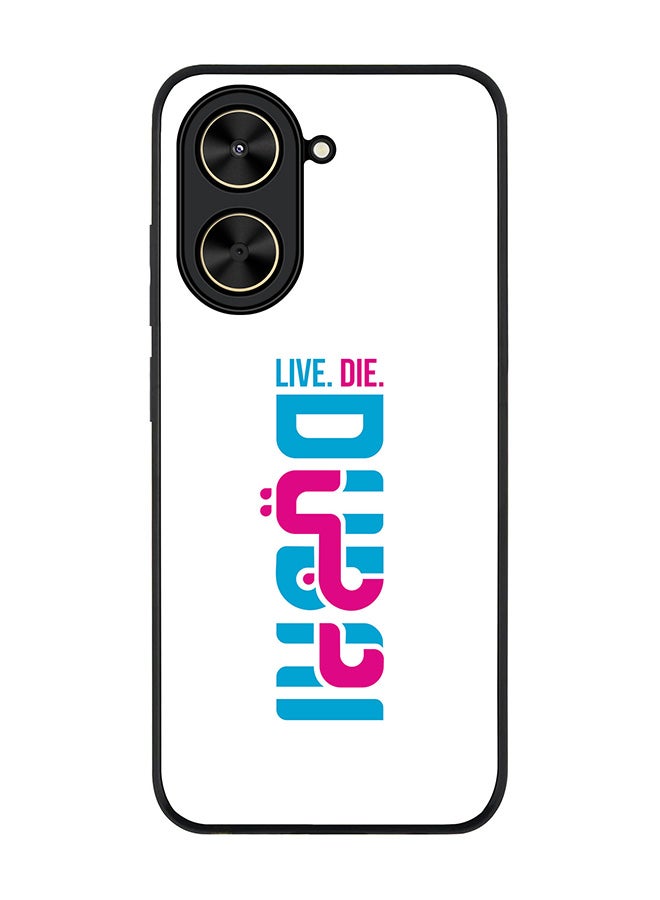 Stylizedd For Xiaomi Poco C71 / Redmi A5 4G Case,Slim fit Camera Protection, Shockproof Thin Phone cover  - Live Die DUBAI