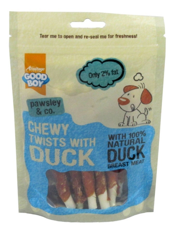 GoodBoy Armitage Good Boy Chewy Duck Twists 90gm Dog Treat - Image 2