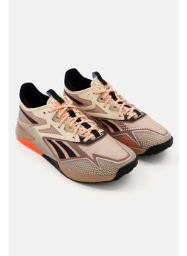 Reebok Men Nano X2 TR Adventure Lace Up Training Shoes, Brown Combo  - Image 1