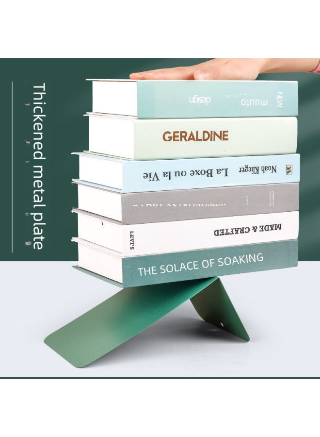 Kaba Bear Book Stand Simple Large Booklet Bookend Bookend Student's Retractable Book Stand Desktop Storage Creative Style - Image 2