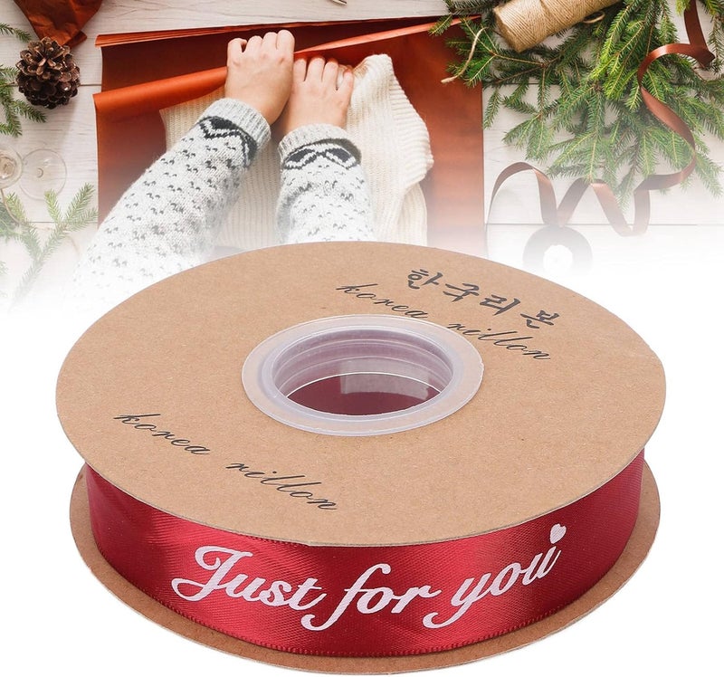 klarako 4 Colors 1in Wide Satin Ribbon for Gift Wrapping, 45 Yards for Gift Packaging Wrapping Flowers Craft Decoration DIY Hair Accessories, for Wedding Gift Wrapping Bow Making & Other Projects(#2) - Image 4