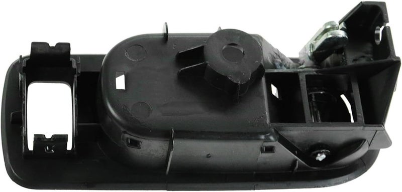 TRQ Front Left Interior Door Handle Chrome & Ebony Drivers Side Compatible with 2005-2009 Buick LaCrosse - Image 3