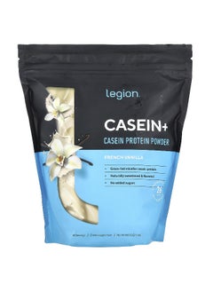 Legion Athletics Legion Athletics, Casein+, Casein Protein Powder, French Vanilla, 2.11 lbs (960 g)  - Image 1