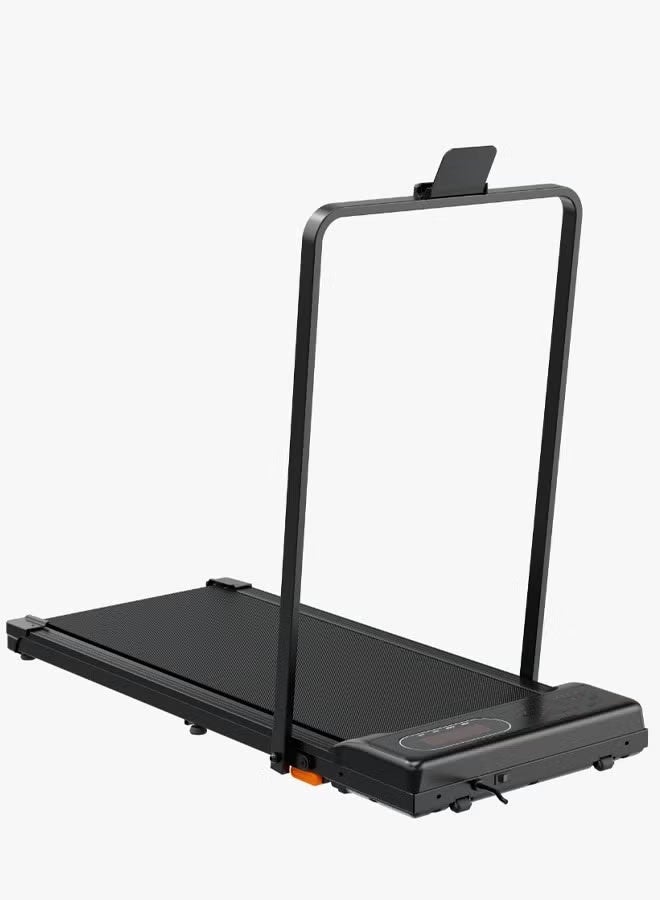 Fitness World Universal Treadmill 100kg Capacity 1.75HP 2-in-1 Foldable 2-Level Manual Incline with Remote Control, Equipped with iPad Holder and Wheels for Easy Mobility - Image 5