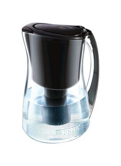 BRITA Brita Medium 8 Cup Water Filter Pitcher with 1 Standard Filter, BPA Free - Marina, Black 