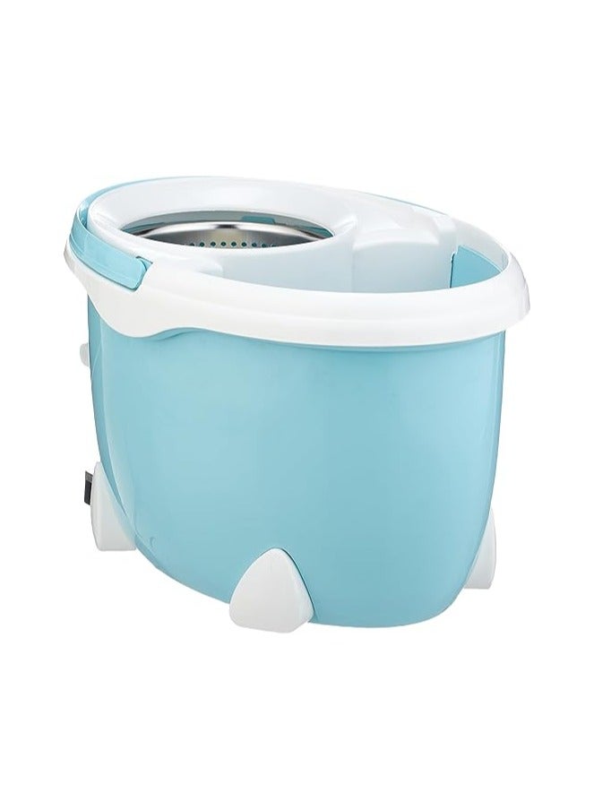 الهلال والنجمة الذهبية جردل بعصارة دوارة معدن وشرشوبة  فاستر تركواز 100456 - Image 3